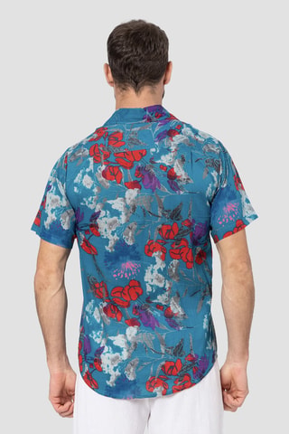 Overhemd Regular Fit - Blauw