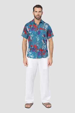 Overhemd Regular Fit - Blauw