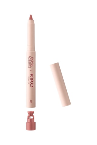Crayon de maquillage 3-en-1 Emma Roberts Kiko Milano 02 - 02 Make Your Mauve - 1,5 g