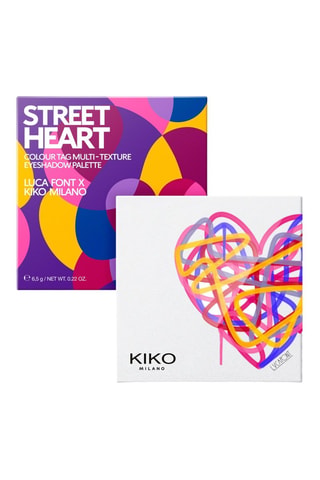 Palette de fards à paupières street heart colour tag - 6,5 g