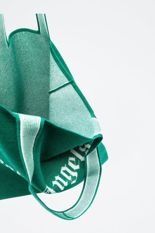 Tote bag en laine - Vert foncé
