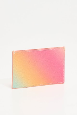 Porte-cartes en cuir - Rose