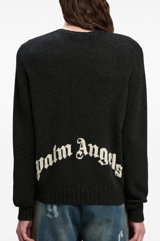 Pull en mérinos et cachemire - Noir