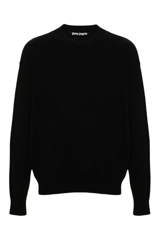 Pull en mérinos et cachemire - Noir