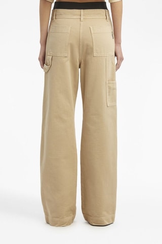 Pantalon droit - Beige