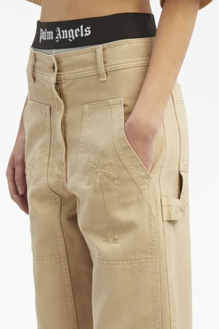 Pantalon droit - Beige