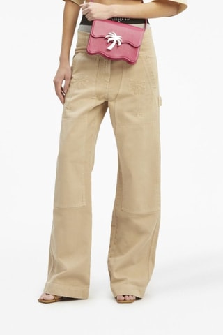 Pantalon droit - Beige