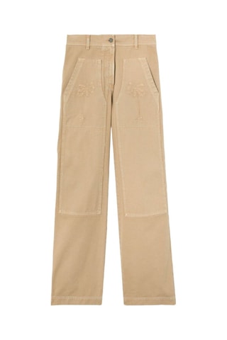 Pantalon droit - Beige