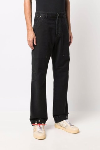 Pantalon droit - Noir