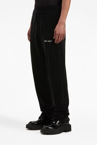 Pantalon de survêtement en velours - Noir