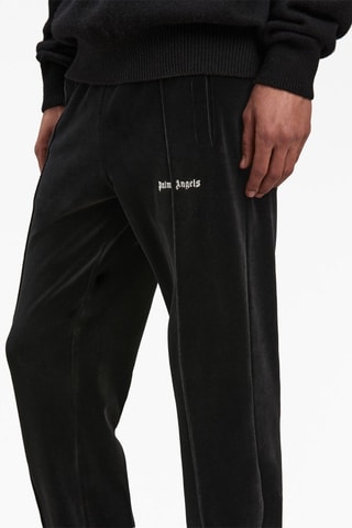 Pantalon de survêtement en velours - Noir