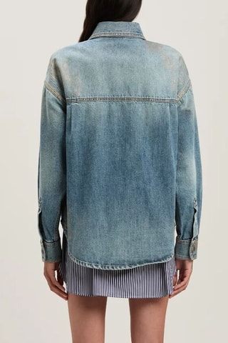 Surchemise en jean - Bleu