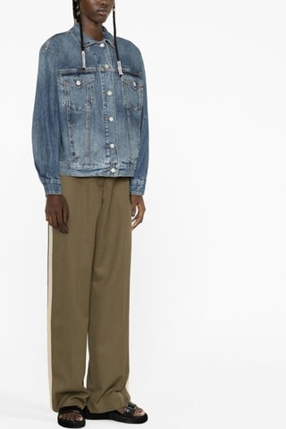 Veste en jean - Bleu cobalt