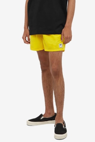 Short de bain - Jaune