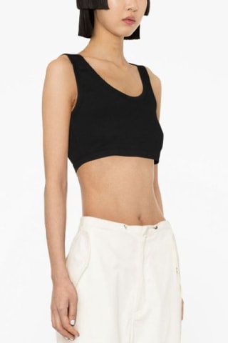 Crop top - Noir