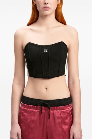 Crop top bustier - Noir