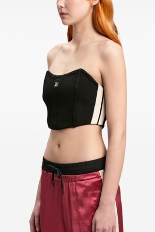 Crop top bustier - Noir