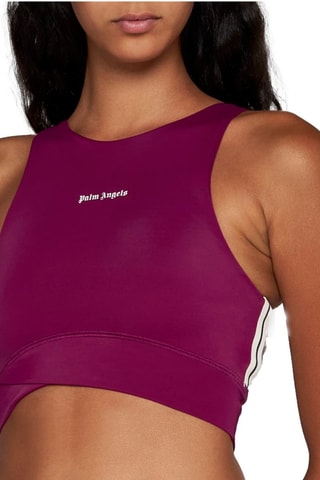 Crop top d’entrainement - Bordeaux