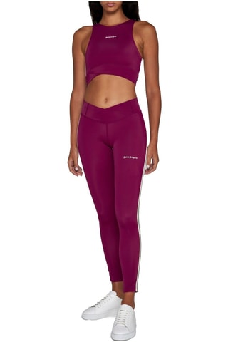 Crop top d’entrainement - Bordeaux
