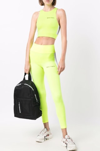 Crop top d’entrainement - Jaune fluo