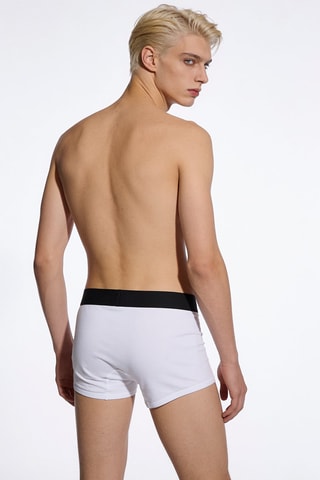 2 boxers - Blanc