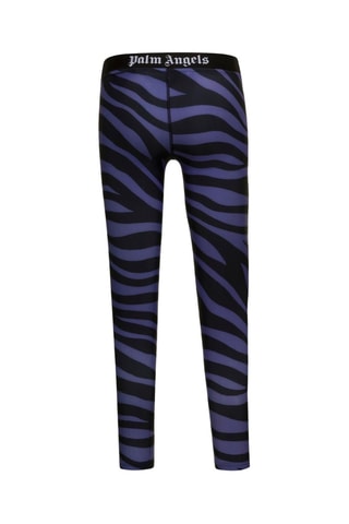 Legging - Violet et noir