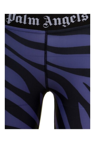 Legging - Violet et noir