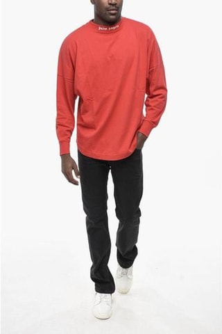 T-shirt relaxed - Rouge