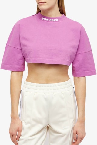 T-shirt cropped - Rose