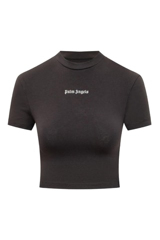 T-shirt cropped - Noir