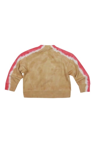 Sweat tie and dye - Corail et blanc