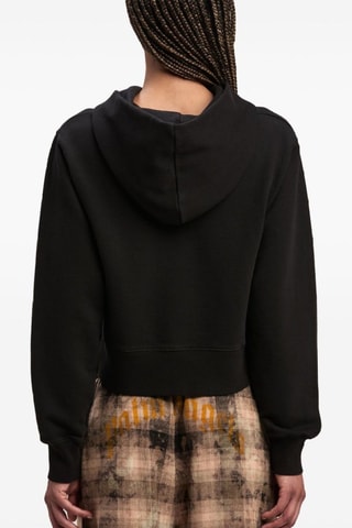 Sweat regular à capuche - Noir