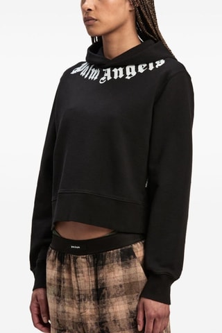 Sweat regular à capuche - Noir