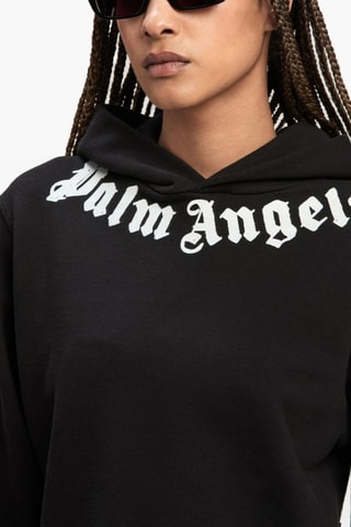 Sweat regular à capuche - Noir