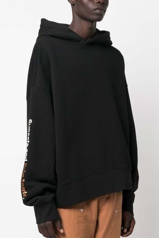 Sweat loose à capuche - Noir