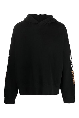 Sweat loose à capuche - Noir