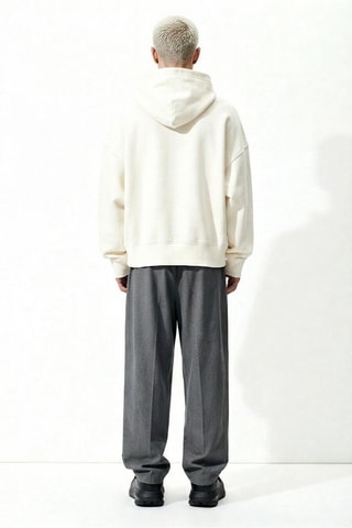 Sweat à capuche - Ecru