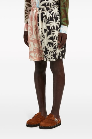 Short droit - Noir et blanc