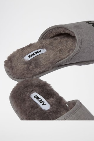 Pantofole in pelle - Grigio