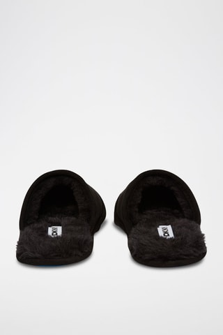 Pantofole in pelle - Nero