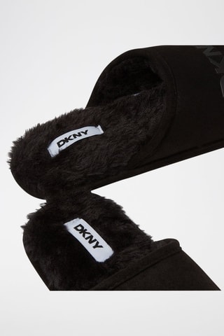 Pantofole in pelle - Nero