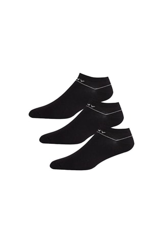 3 paia di calze - Nero