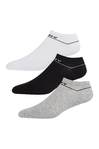 3 paia di calzini - Grigio, nero e bianco