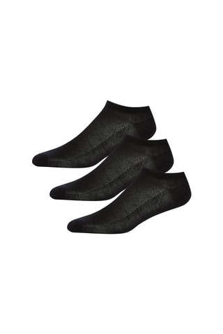 3 paia di calze - Nero