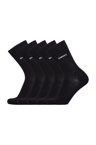 5 paia di calze - Nero