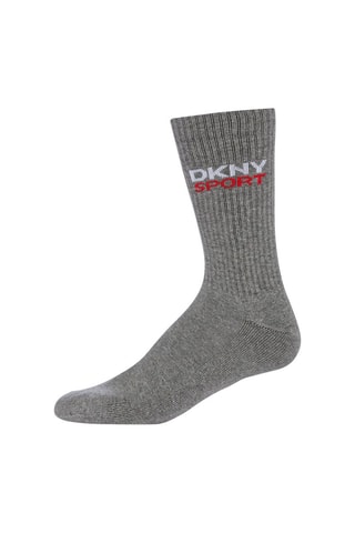 6 paia di calze - Grigio, nero e bianco