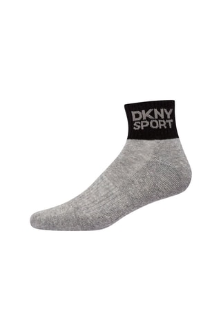 3 paia di calze - Grigio, nero e bianco