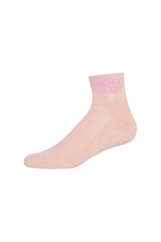 3 paia di calze - Kaki, rosa e verde