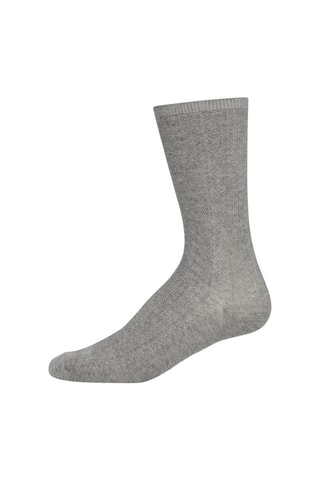 6 paia di calze - Grigio, nero e bianco
