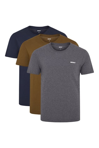 3 t-shirt - Navy e kaki
